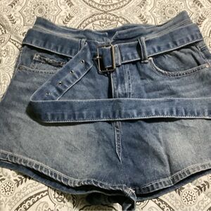 Sincerely Jules Blue Denim Shorts
